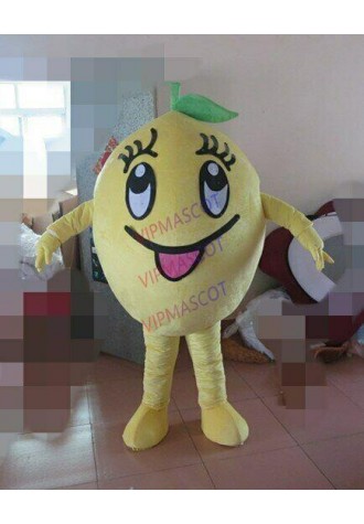 Halloween Lemon Mascot Costume Cosplay Party Outfits Clothing Carnival Adults
