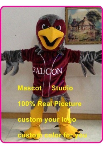 Halloween Falcon Mascot Hawk Eagle Mascot Costume Cosplay Mascotte Theme Dress