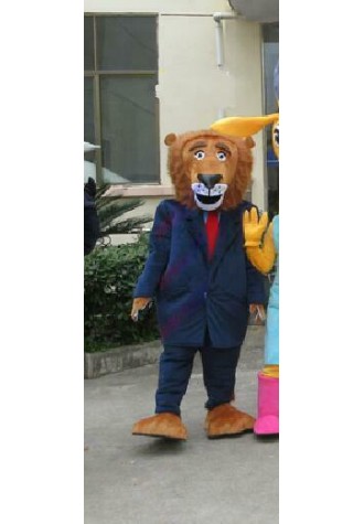 Animals Mayor of the Lion Mascot Costume Suit Cosplay Party Dress Outfit Adults