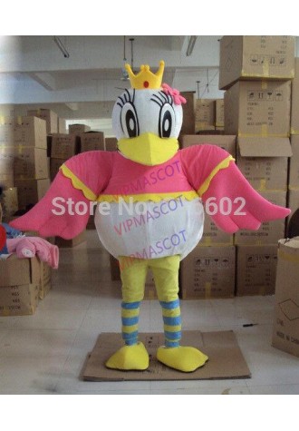 High Quality Sale Duck Queen Mascot Costume Adult Unisex Cartoon Character Gift