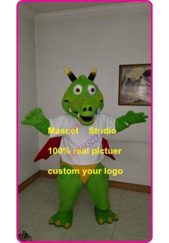 Dragon Mascot Costume Suit Cosplay Party Game Dress Outfit Advertising Halloween