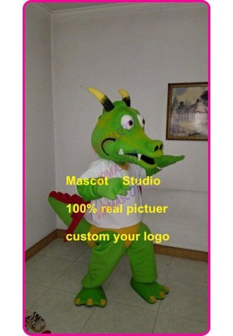 Dragon Mascot Costume Suit Cosplay Party Game Dress Outfit Advertising Halloween