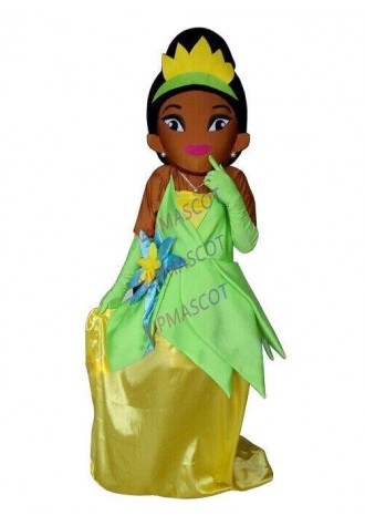 Cosplay Costume Princess Fancy Dress Brown Face Princess Mascot Costumes Parade