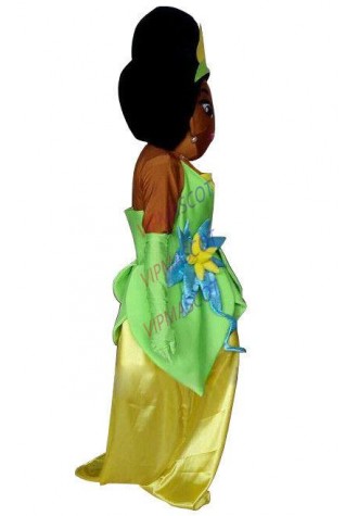 Cosplay Costume Princess Fancy Dress Brown Face Princess Mascot Costumes Parade