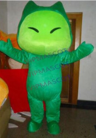 Monster Family Lovely Dad Little Green Terrible Mascot Costumes Custom Gift