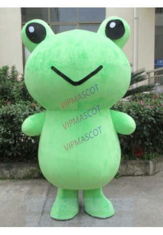 The Frog Mascot Costume Suit Halloween Cosplay Adult Size Party Dress Parade ADS