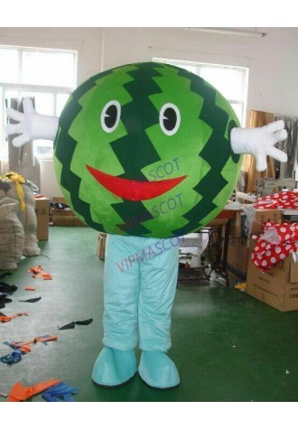 Watermelon Mascot Costume Suit Cosplay Party Game Dress Outfit Halloween Adult