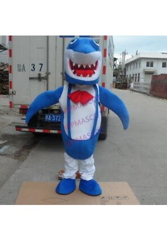 New Style Professional Shark Mascot Costume Fancy Dress Adult Size Gift A++