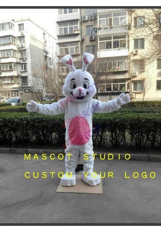 Bunny Mascot Costume Cosplay Party Game Dress Outfit Advertising Halloween Adult