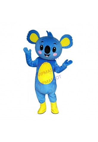 Blue Koala Mascot Costume Suit Cosplay Adult Size Animal Advertising Fancy Dress