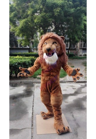 Lion Mascot Costume Cosplay Party Game Dress Outfit Advertising Halloween Adult
