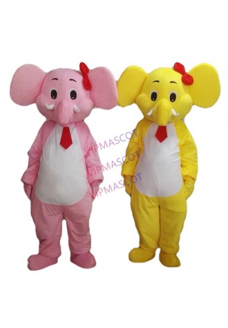 Elephant Mascot Costume Halloween Fancy Dress Outfit Cosplay Adult Animal Unisex