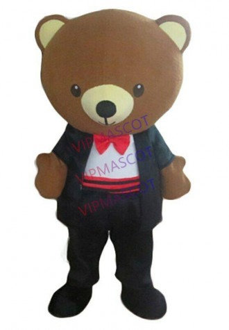 Halloween Wedding Bear Mascot Costume Cosplay Party Clothing Carnival Adults