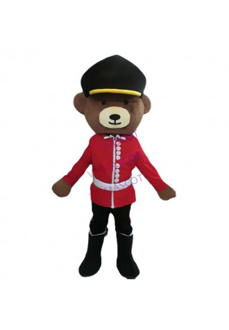 Uniform Teddy Bear Mascot Costume Outfit Animal Adult Cosplay Party Dress Animal