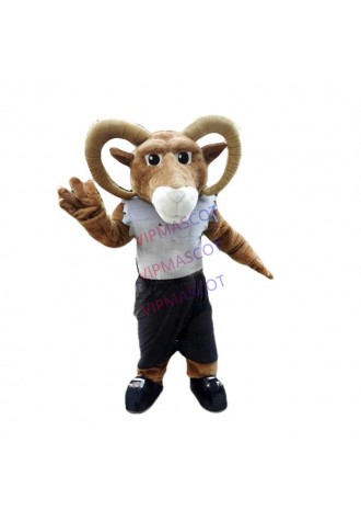 Ram Mascot Costume Cosplay Party Game Dress Outfit Advertising Halloween Adult