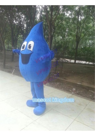 Water Drop Mascot Costume Cosplay Party Dress Adults Size Outfit Halloween