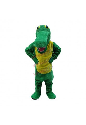 Green Cocodile Mascot Costumes Cartoon Birthday Party Masquerade Christmas Adult