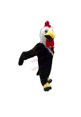 Black Rooster Mascot Costume Cosplay Party Game Dress Outfit Halloween Adult