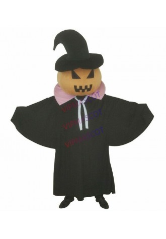 Pumpkin Earl Mascot Costume Suit Cosplay Party Game Dress Outfit Halloween Adult