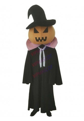 Pumpkin Earl Mascot Costume Suit Cosplay Party Game Dress Outfit Halloween Adult