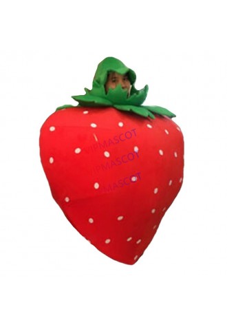 Advertising Fruits Strawberry Mascot Costume Suits Adults Size Fancy Dress New