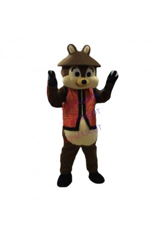 Squirrel Mascot Costume Cosplay Cartoon Mouse Dress Suits Character Party Outfit