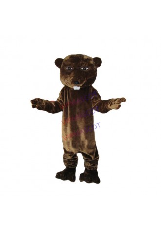 Sinocastor Mascot Costume Suit Cosplay Party Game Dress Outfit Halloween Adult