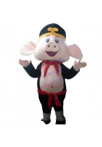 Pigsy Mascot Costume Cosplay Party Dress Outfit Advertising Halloween Adult Size