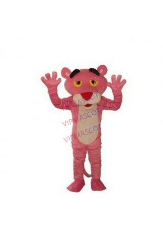 Halloween Pink Panther Mascot Costume Cartoon Fancy Dress Outfit Adult Size new