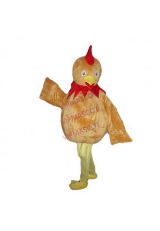 Halloween Yellow Chicken Mascot Costume Cosplay Party Clothing Carnival Adults