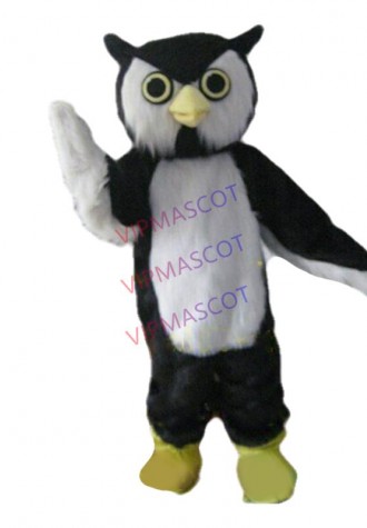 Owl Hoot Mascot Costume Suit Cosplay Party Game Dress Outfit Halloween Adult