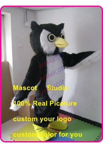 Owl Hoot Mascot Costume Suit Cosplay Party Game Dress Outfit Halloween Adult