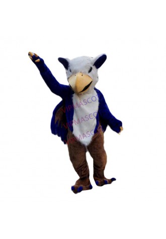 Blue Griffin Mascot Costume Suit Cosplay Party Game Dress Outfit Halloween Adult