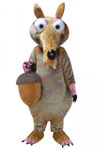 Squirrel Mascot Adult Cartoon Animal Costume Props Cosplay Parade Fancy Dress