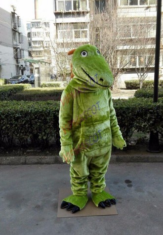 Chameleon Mascot Costume Suit Cosplay Party Fancy Dress Outfit Halloween Adults