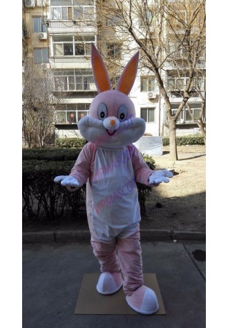 Rabbit Mascot Costume Suit Cosplay Party Game Dress Outfit Advertising Halloween