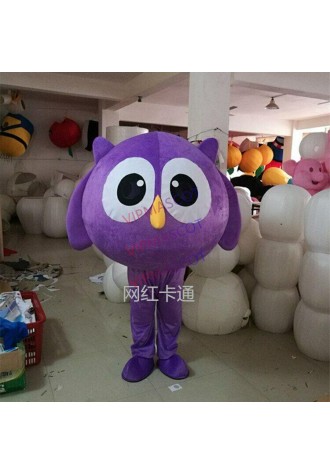 Owl Mascot Costume Suit Cosplay Party Fancy Dress Adults Character Parade Outfit