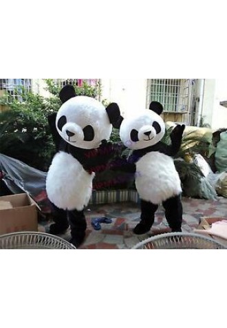 New Panda Mascots Costume Fancy Dress Adults size Birthday Party Dress