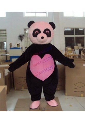 New listingPink Panda Bear Cartoon Character Costume Cosplay Mascot Custom Adult Size