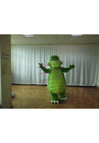 Crocodile Mascot Costume Suit Halloween Birthday Dress Adult Size Handmade Party