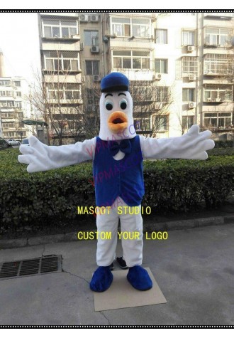 Halloween Stork Mascot Costume Custom Fancy Anime Cartoon Theme Carnival