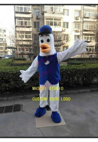 Halloween Stork Mascot Costume Custom Fancy Anime Cartoon Theme Carnival