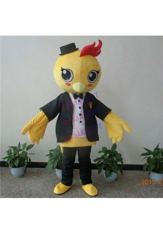 Rooster Mascot Costume Suit Cosplay Party Fancy Dress Outfit Adults Size Parade