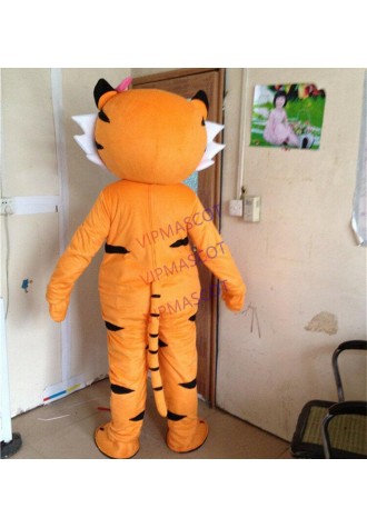 Tiger Mascot Costume Girl Animal Cartoon Cosplay Adult Party Dress Outfit Unisex