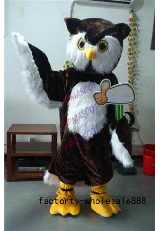 New listingBrown Owl Mascot Costume Suit Adults Professional Hallween Fancy Dress Cosplay