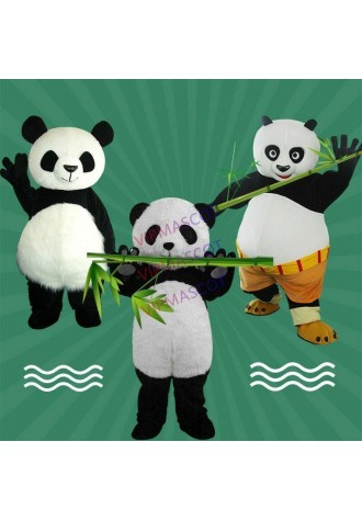 Panda Mascot Costume Cosplay Party Game Dress Outfit Advertising Halloween Adult