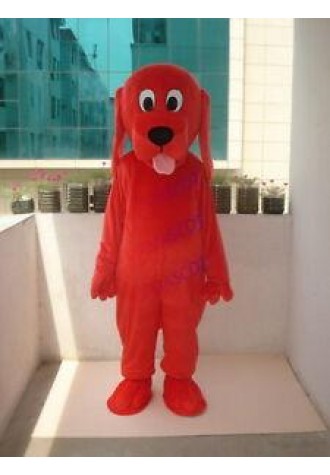 New listingNew Professional New Style Red Dog Mascot Costume Fancy Dress Adult Size A+