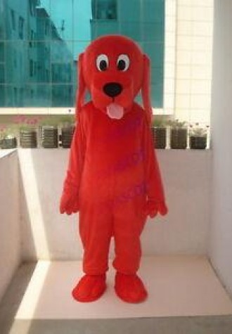 New listingNew Professional New Style Red Dog Mascot Costume Fancy Dress Adult Size A+