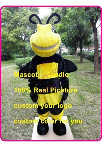 horney bee Mascot Costume Suit Cosplay Party Game Dress Outfit Halloween Adult