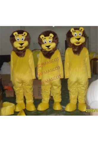 Animal Mascot Lion Costume 1pc King of Forest Party Dress Parade Cosplay Animals